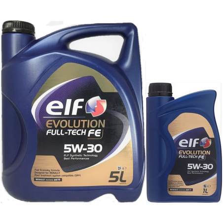 Elf Evolution Full Tech FE 5W30 Pack 5L 1L